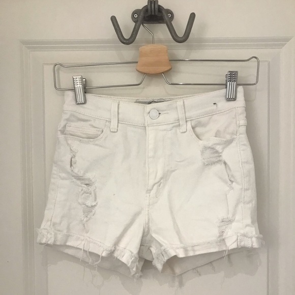 Abercrombie and Fitch high waisted shorts size: 00 - Picture 2 of 5